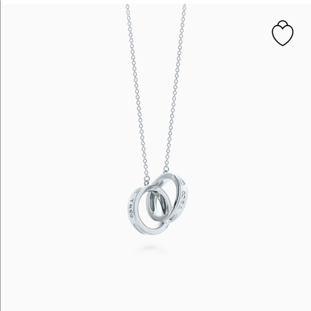 Tiffany & Co interlocking 1837 circles pendant